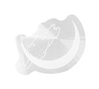 Cabilock Stickers Autocollants Anticollision Design Chat Et Lune Décoration De Fenêtre Et Colorée Pour Éviter Les Chocs Oiseaux Et Capturer La Lumière Du Soleil
