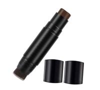 Cabilock Stylo de Remplissage Barbe Grand Format avec Brosse Intégrée Teinte Foncée pour Coloration et Densification Barbe Outil Pratique pour Hommes