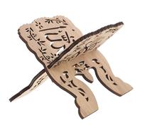 Cabilock Support à Livres en Bois Détachable pour Lecture Scolaire et Biblique, Pupitre Incliné pour Bible et Coran, Étagère Décorative pour Table de Bureau et Occasions Religieuses -