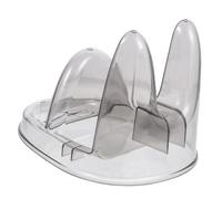 Cabilock Support Couvercle Cuisine Transparent Multifonction Organiseur Ustensiles et Repose-cuillère pour Plan de Travail Ordonné Rangement Pratique pour Couvercles et Planches à Découper