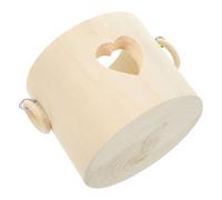 Cabilock Support de Bougie en Forme de cœur Bougies Mariage Titulaires décoration intérieure bougeoirs de fenêtre Chandeliers en Bois Chandelier en Bois photophores