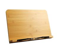 Cabilock Support de Lecture Réglable en Bois de Nanmu Support de Lecture de Bureau Pliable Petit Format Compact Porte-Livres Multifonction pour Manuscrits et Partitions