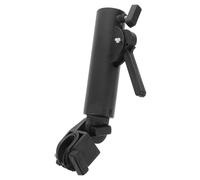 Cabilock Support de Parapluie de Golf Réglable Double Verrouillage Pince en ABS Noir Porte-Parapluie pour Chariot de Golf Accessoires Résistants et Légers pour Parcours et Voiturette