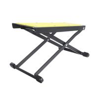 Cabilock Support de Pied de Manucure Stable en Métal Caoutchouc Antidérapant, Pédale Facile à Transporter pour Pédicure et Nail Art, pour Usage Domestique