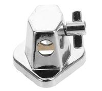 Cabilock Support de Pied de Tom Basse en Métal Réglable, Pied de Grosse Caisse avec Rondelle Antichoc en Caoutchouc Silencieux, Accessoire de Batterie Portable pour Percussion, Fixation