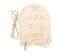 Cabilock Support De Test De Grossesse En Bois Plaque Souvenir En Bois Panneau De Révélation De Bébé Inclus Décoration Unique Pour La Maison