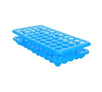 Cabilock Support de Tube à Essai Plastique Antidérapant Porte Éprouvette Polyvalent pour Tubes de Microcentrifugation et Flacons Déchantillons Laboratoire Scientifique