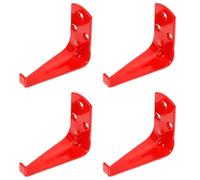 Cabilock Support et Mural Extincteur Robuste en Fer pour Pratique 4-6-9kg, Lot de 4pcs Design Facile à Transporter