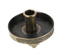 Cabilock Support Fixe Métal pour Bâtonnets Moxa Chinois Base Stable Alliage De Zinc pour Moxibustion Porte-bâton Moxa Élégant Et Sécurisé