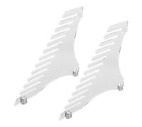 Cabilock Support Mural Acrylique Transparent pour Rangement Vinyles et CD Étagère Murale Stable et Présentoir Pratique pour Collectionneurs de Disques et Décoration Intérieure