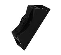 Cabilock Support Mural Bouteille Gaz avec Sangle de Fixation Porte Bonbonne Gaz Robuste et Léger Support Cylindre Propane Sécurisé Adapté pour Fixation Murale et Rangement Camping Noir