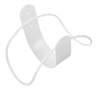 Cabilock Support Mural en Acier Inoxydable pour Tuyau d'Arrosage Crochet Robuste Blanc pour Organisateur de Rangement de Jardin pour Stockage et Gestion Pratique des Tuyaux d'Eau