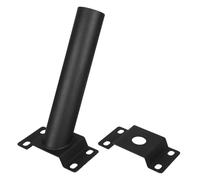 Cabilock Support Poteau Solaire Acier pour Lampadaire Extérieur Rallonge de Montage LED Résistante Aux Intempéries Rack Extension pour Éclairage Urbain Solaire