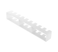 Cabilock Support pour Boîtes de Petri en Plastique Beige à Plusieurs Compartiments Rack Polyvalent pour Culture Cellulaire et Microbiologie Résistant aux Acides pour Laboratoire et