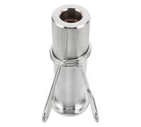 Cabilock Support pour Disques de Musculation en Métal Robuste 17,5 Cm, Rack de Rangement Mural pour Haltères et Barres, Organisateur Gain de Place pour Équipement Fitness à Domicile