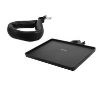 Cabilock Support pour Instruments à Vent avec Rallonge de Pupitre, Présentoir à Flûtes et Clarinette en Métal, Rack D'instruments de Musique Compact, Support pour Flûte Traversière