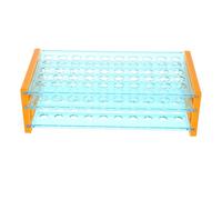 Cabilock Support pour Tubes à Essai Plastique Rack de Laboratoire Amovible Organiseur de Tubes de Centrifugation Robuste et Stable pour Recherche Scientifique et Éducation