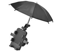 Cabilock Support Téléphone avec Parapluie Résistant Aux Intempéries Multi-Angle Ergonomique pour Cyclistes et Motards