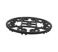 Cabilock Support Wok Et Casserole Rond En Fonte Résistante, Anneau Pour Cuisinière à Gaz, Compatible Cuisson Extérieure Et Camping, Support Stable Et Solide Pour Ustensiles Cuisine