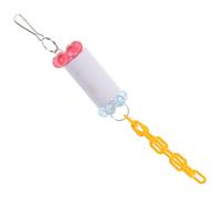 Cabilock Suspendu pour Perroquet en Papier et Plastique pour Cage, Exercice du Bec, Couleur Aléatoire, pour Oiseaux en Cage