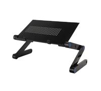 Cabilock Table Pliante pour Lit avec Dissipation Bureau Étude Multifonction Ergonomique pour Ordinateur Portable Table de Lit Ajustable et Compacte pour Confort du Cou
