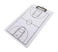Cabilock Tableau Basketball Portable Léger PVC Planche Entraîneur Effaçable Communication Claire pour Entraînements et Compétitions