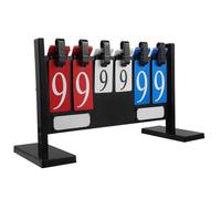 Cabilock Tableau Score Portable Multifonction pour Sport Compteur Points Clair et Résistant Compatible Volleyball Football Tennis de Table Affichage Quatre ou Six Chiffres Structure