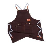 Cabilock Tablier Cuisine Homme Toile Imperméable avec Grandes Poches Réglable pour Cuisson Barbecue Jardinage Chef