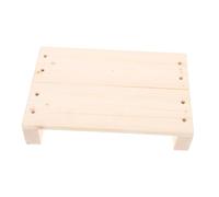 Cabilock Tabouret Bois Compact pour Adultes et Seniors Marchepied Multifonctionnel Intérieur et Extérieur Aide Pratique pour Lit Haut Cuisine Salle de Bain et Porte