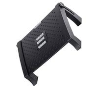 Cabilock Tabouret de Pédicure Réglable en Abs Noir, Support de Marche, Repose-Pieds Massage Plante des Pieds, pour Salon de Soins des Pieds et Usage Domestique
