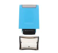 Cabilock Tampon à Rouleau Auto-encreur pour Notation Musicale, Tampon à Lignes de Partition pour Guitare et Ukulélé, Plastique Solide, Couleur Bleue, 1 Pièce, Outil D'entraînement