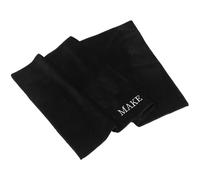 Cabilock Tapis de Maquillage Noir 50x80 Cm, Nappe de Salon Résistante et Facile à Nettoyer, Protection pour Coiffeuse et Bureau, Nail Art et Espace Beauté Professionnel