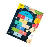 Cabilock Tapis de Sol pour Garçon Fille Hopscotch Tapis Ludique et Éducatif pour Chambre Garçon Fille Décoratif