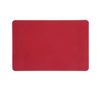 Cabilock Tapis Imperméable Antidérapant pour Machine à Coudre Coussinets Antibruit en Cuir Synthétique Rouge Foncé 60X40 CM Amortisseur de Vibrations pour Surjeteuse et Machine à Broder