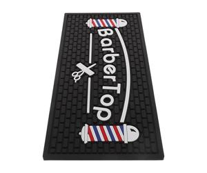 Cabilock Tapis Magnétique de Coiffeur Antidérapant Petit Format en Caoutchouc Résistant la Chaleur pour Rangement D’outils de Coiffure et Station de Travail Professionnelle