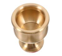 Cabilock Tasse à Laiton Décorative Coupe Métallique Polyvalente pour Eau ou Vin Petite Tasse Bouddhiste