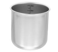 Cabilock Tasse à Mesurer Acier Inoxydable avec Graduation Récipient à Riz Pratique pour Cuiseur Capacité pour Cuisine et Usage Commercial