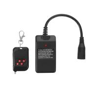 Cabilock Télécommande sans Fil pour Machine à Fumée avec Récepteur Plastique, Interrupteur Antidérapant, Compatible 400/500/900/1500W, Usage Scénique et Fêtes