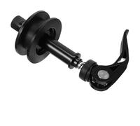 Cabilock Tendeur de Chaîne de Vélo Réglable en Alliage d'Aluminium et Plastique Noir Accessoire pour Vélos à Pignon Fixe Ville Outil Compact pour Fixation et Maintien de Chaîne