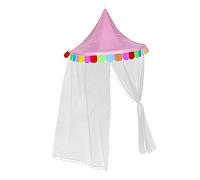 Cabilock Tente de Jeu pour Garçon Fille Intérieur Tente Murale Forme de Demi Lune avec Rideaux Tulle Respirant Décoration de Lit et Coin Lecture pour Garçon Fille pour Anniversaire et Noël