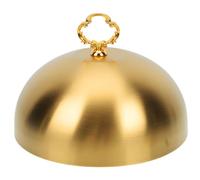 Cabilock Teppanyaki Couvercle de Cloche à Steak en Acier Inoxydable pour Steak Pizza 22,5 cm