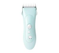 Cabilock Tondeuse Électrique Silencieuse pour Bébé Lame en Céramique, Rechargeable et Facile à Nettoyer, pour Salon et Barbier, Couleur Bleu