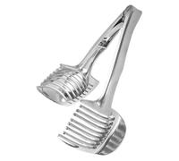 Cabilock Trancheuse Citron Ergonomique Aluminium Coupe Fruits Manuel pour Tranches Uniformes Outil Pratique pour Cuisine Restaurant et Hôtel