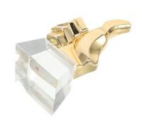 Cabilock Trophée Garçon et Filles Cristal et Métal « Pouce Levé » Petit Trophée de Participation Amusant pour École Récompense Jeux de Société Prix Victoire Tournoi Sportif Décoration