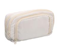 Cabilock Trousse Scolaire Multi-Compartiments Grosse Capacité pour Filles et Artistes - Paquet de Rangement Polyester 3 Sections Organisées