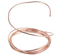 Cabilock Tube Cuivre Souple Bobine Flexible Cuivre Pur pour Réfrigération Climatisation et Chauffage Solaire Facile à Couper pour Projets DIY