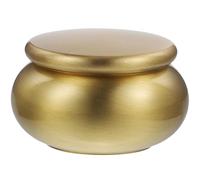 Cabilock Urne Simple Étanchéité Cuivre et en Or Funéraire de Design pour et Poudre Parfum, pour Maisons et Cimetières