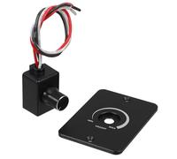 Cabilock Variateur de Lumière 12 V pour Éclairage LED Camping-Car Bouton Rotatif Manuel Pwm Polycarbonate Solide Réglage Précis de L’Intensité Compatible Remorque et Intérieur