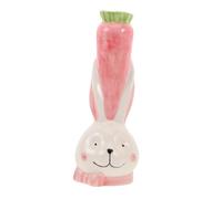 Cabilock Vase à Fleurs Céramique Forme De Lapin Décoration De Bureau Miniature Pot Décoratif pour Plantes Hydroponiques