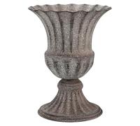 Cabilock Vase De Cimetière en Fer avec Base Stable pour Fleurs Séchées Ou Soies Décoration Funéraire Et Jardin 6.3 Pouces pour Tombeaux Et Commémorations